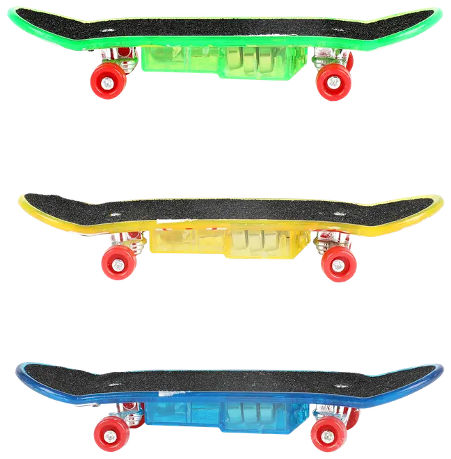 Fingerskateboard med lys