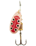 DAM Spinner 4 g #2 - Copper Black Dot