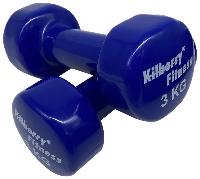 Kilberry Fitness Håndvægt 3 sæt - total 12 kg
