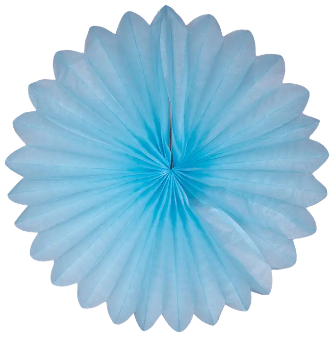 Blomma silkespapper ljusblå