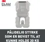 3M CLAW vægophæng, metal, kan holde op til 30 kg. Rektangulær form med teksturerede greb og central åbning til sikker montering. Robust og pålidelig styrke.