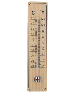 Termometer Træ 22,5 cm