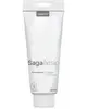 Tube med Sagacolor Sagabasic akrylspartel, 200 mL, til træoverflader. Hvid emballage med grå tekst, genlukkelig hætte, giver hård, holdbar overflade til maling.
