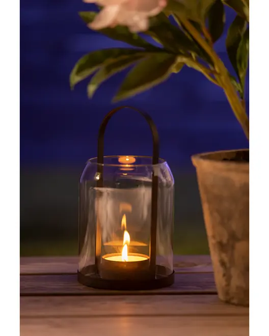 Lykta för värmeljus - 22 cm