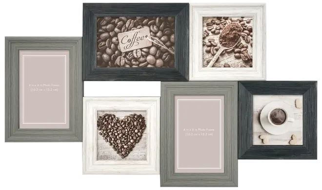 Billedramme 59 x 35 cm Multi