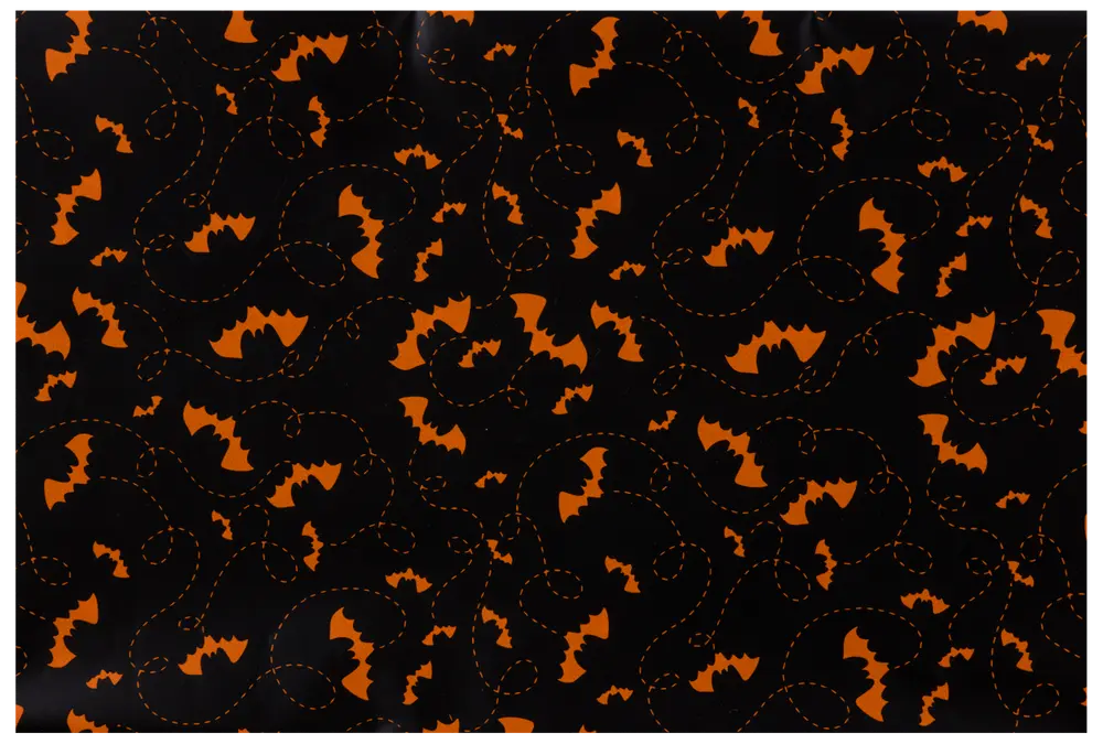 Halloween-duk med fladdermöss - 140 x 240 cm