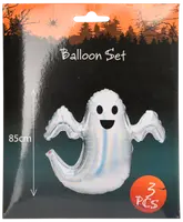 Halloween folieballong 3-pack 