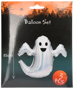 Halloween folieballong 3-pack 