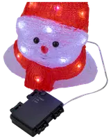 Snögubbehuvud akryl - 27 cm