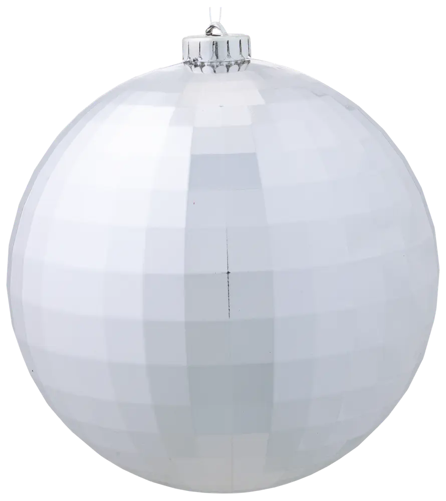 Juldiskokula Ø15 cm - Silver