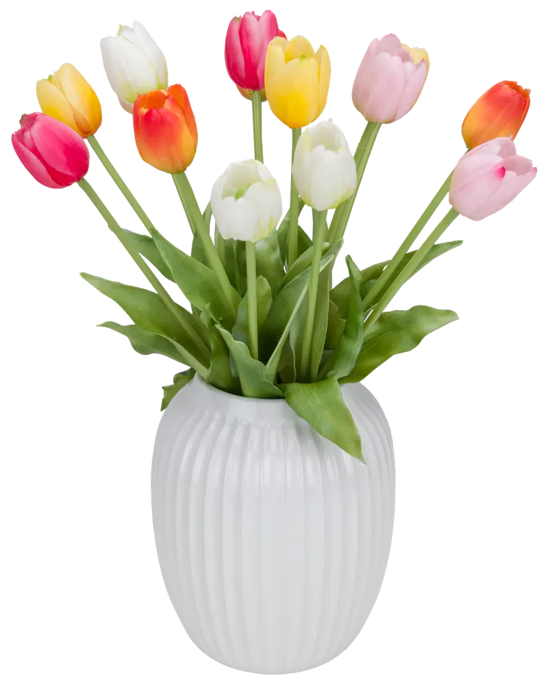 Kunstig ridderspore - 85 cm assorterede farver