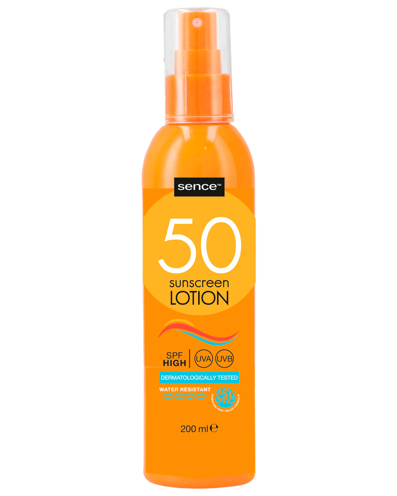 Sence Sunscreen Lotion SPF50 200 ML