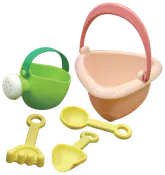 Sandlegetøj 5 dele - spand og kande