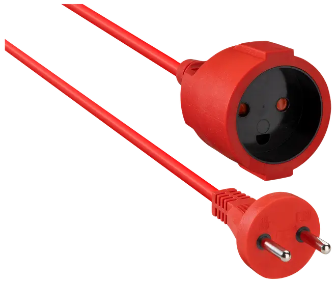 Forlængerkabel uden jord 20 meter