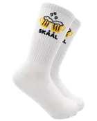 Strømper med øl print