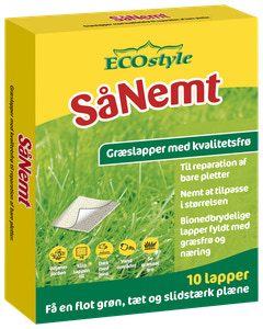 ECOstyle SåNemt græslapper 10-pak