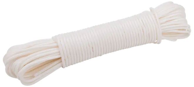 Tøjsnor 3 mm x 20 m - Assorterede farver 