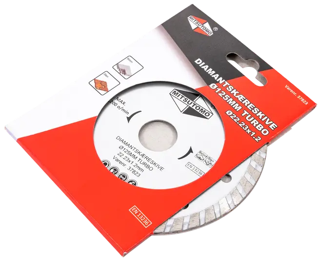Mitsutomo Diamantskæreskive Ø125 mm - turbo