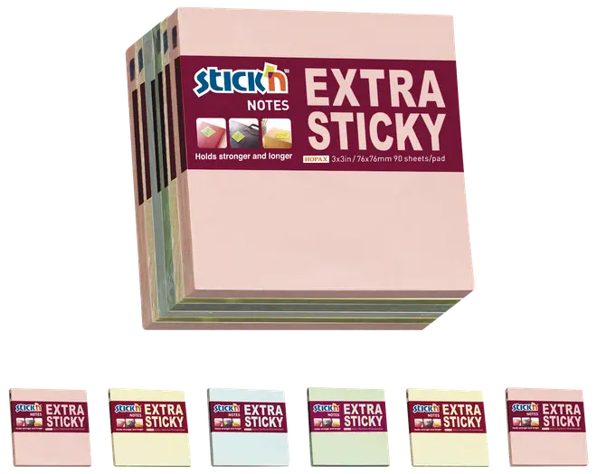 NOTISBLOCK 90X6 ARK 76X76 MM