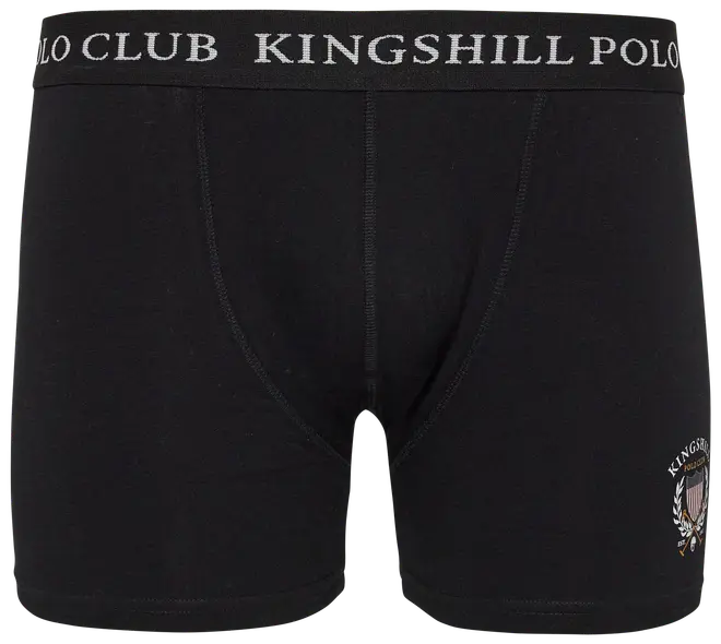 Boxershorts svart 2-pack