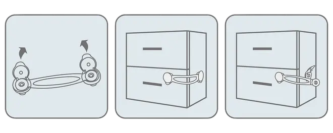 WeCare Multilås 2 stk.