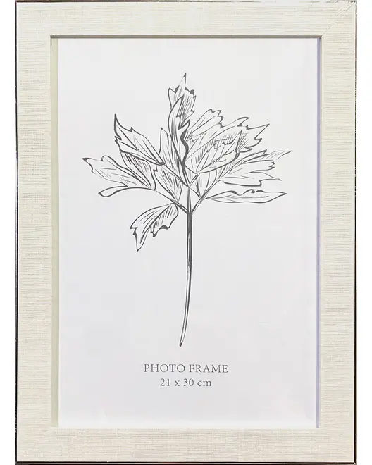 Billedramme 21 x 30 cm Hvid blank