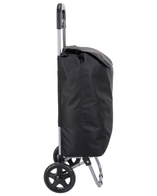 Shoppingväska 2 hjul svart