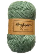 Akrylgarn 50 g grågrön