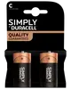DURACELL Simply C 2-pck