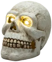 Dödskalle led 26 cm halloween