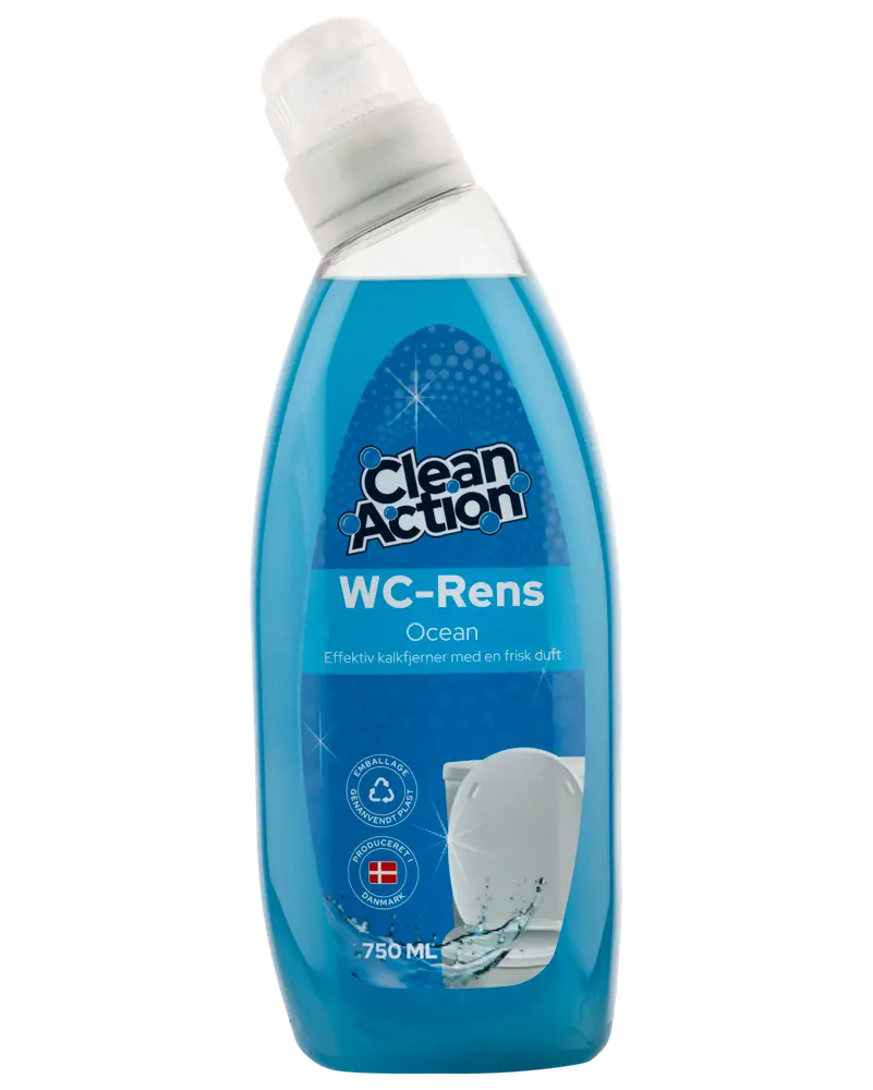 Clean Action WC Rens 750 ml - Ocean