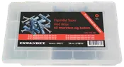 EXPANDET Rawplugs og skruer 310 dele