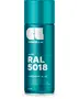 400 ml spraydåse med Cosmos Lac blank akrylmaling, RAL 5018 turkisblå, ultra-højglans finish og anti-dryp dyse for jævne, professionelle resultater.