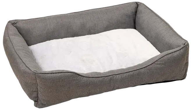 Hundsäng grå 75x58 cm