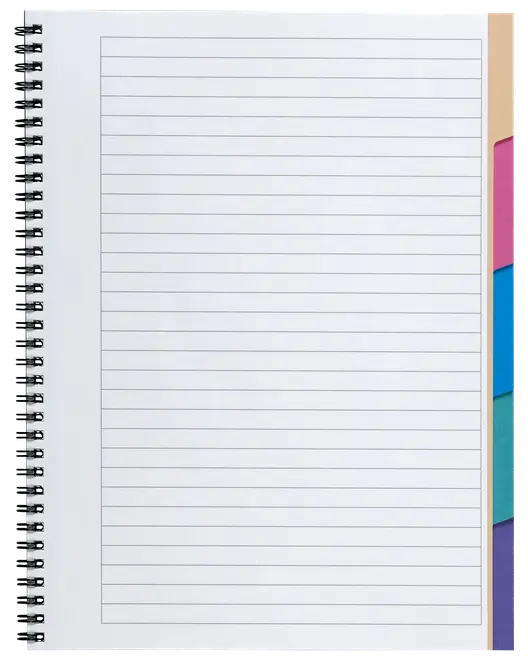 Bantex kollegieblock 5i1 A4