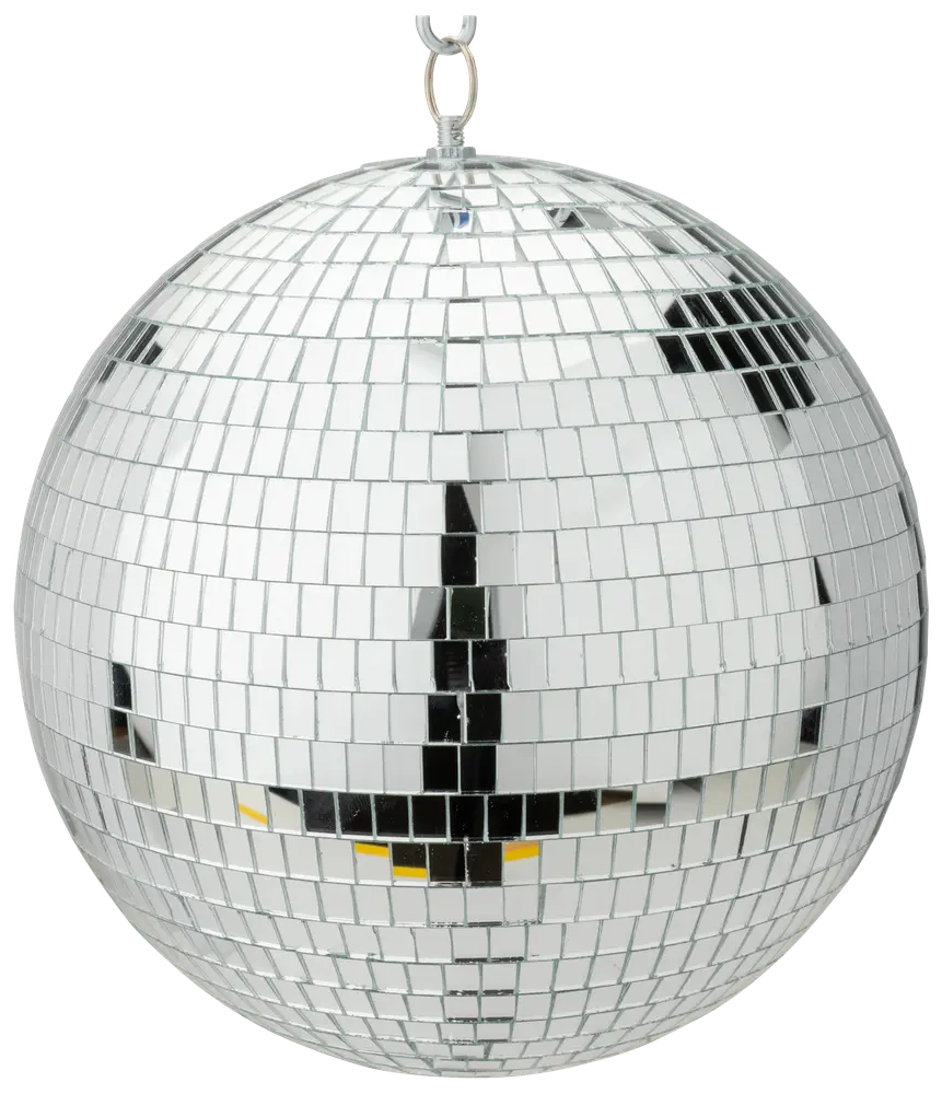 Discokula Spegel 25 cm - Silver
