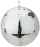 Discokula Spegel 25 cm - Silver