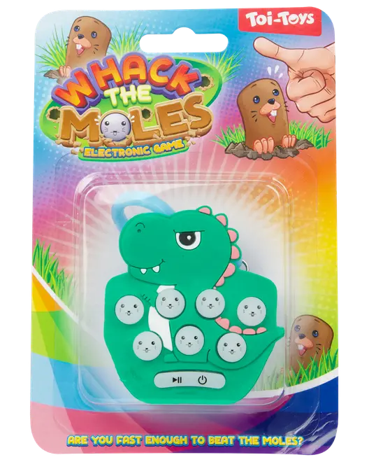 Whack the moles minispil - assorterede designs