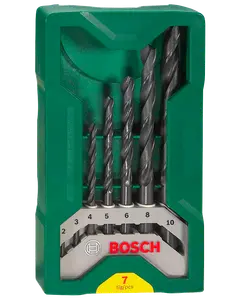 Bosch Metallborrsats Ø2-10 mm 7 delar