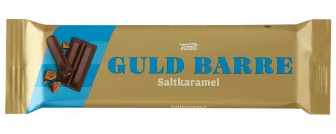 Toms Guld Barre 45 g - Saltkaramel