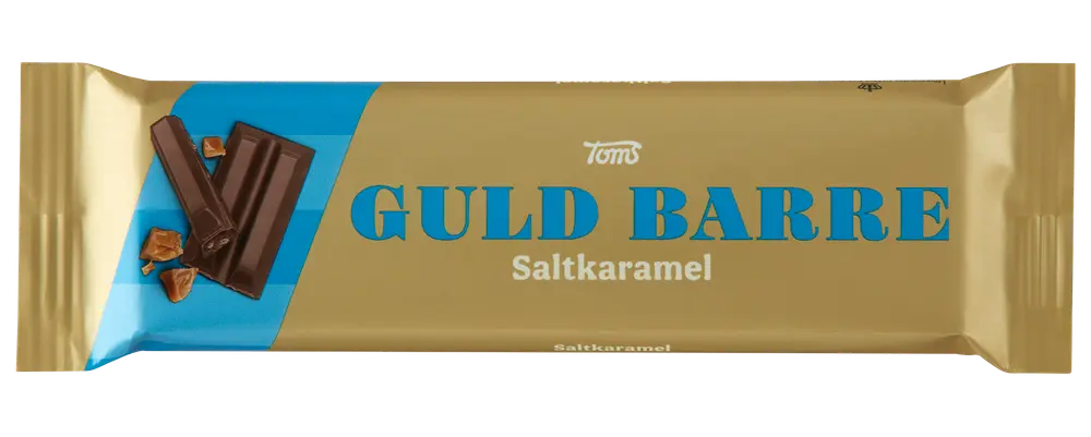 Toms Guld Barre 45 g - Saltkaramel