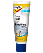 Polyfilla fugerens i en klembar tube med blå låg, til hurtig rengøring af flisefuger, fjerner snavs, pletter og kalk. Velegnet til indendørs brug på fliser og fuger.