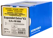 EXPANDET Spånskrue 5 x 90 mm TX20 200 stk.