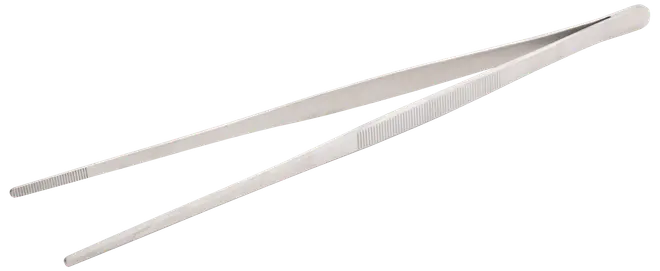 Grilltpincett stål L 30 cm