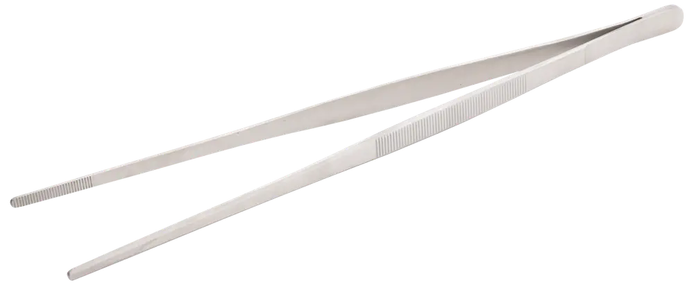 Grilltpincett stål L 30 cm