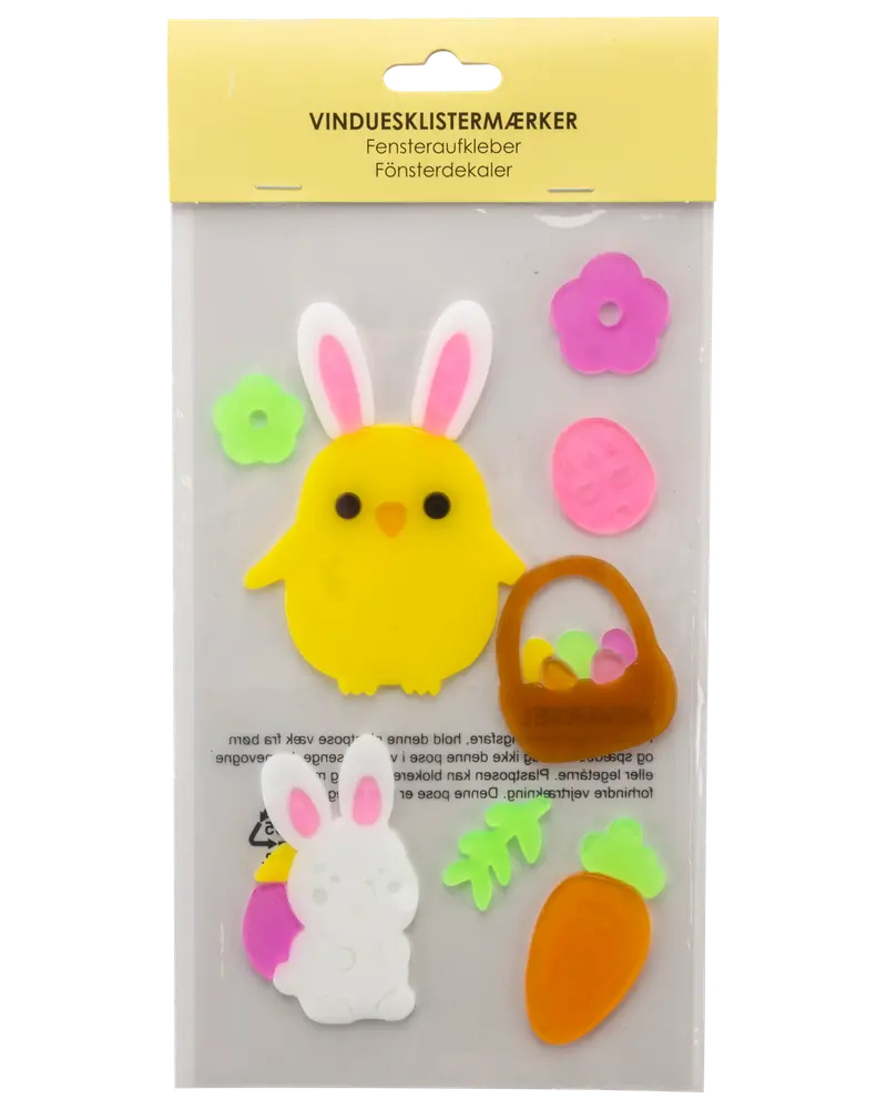 Vinduesklistermærker - Påske
