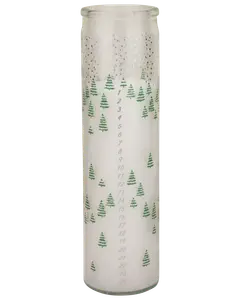 Kalenderljus i högt glas - modell 2