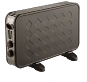 Konvektorelement svart 2000W