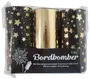 Bordbombe 10 cm - assorterede farver