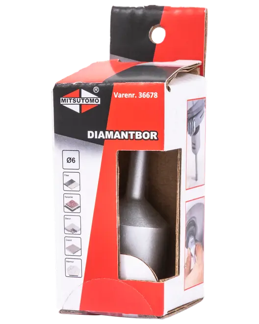 Mitsutomo Diamantbor 6 mm